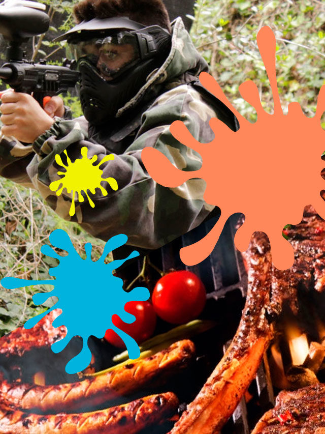 Disfruta del mejor Pack de Paintball + Barbacoa cerca de Barcelona
